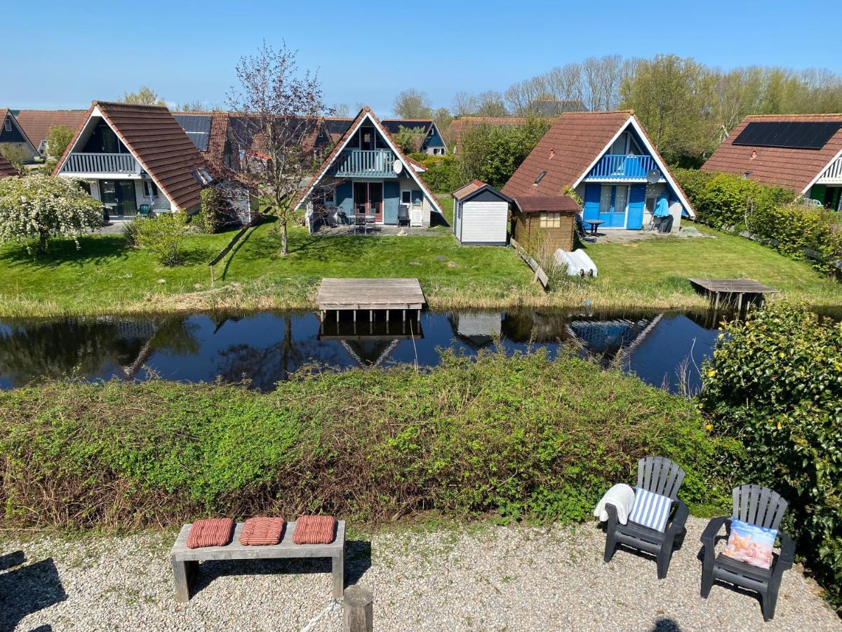 De Lauwersmeer Vogel Mit Eingezaeuntem Garten Anjum Exterior foto